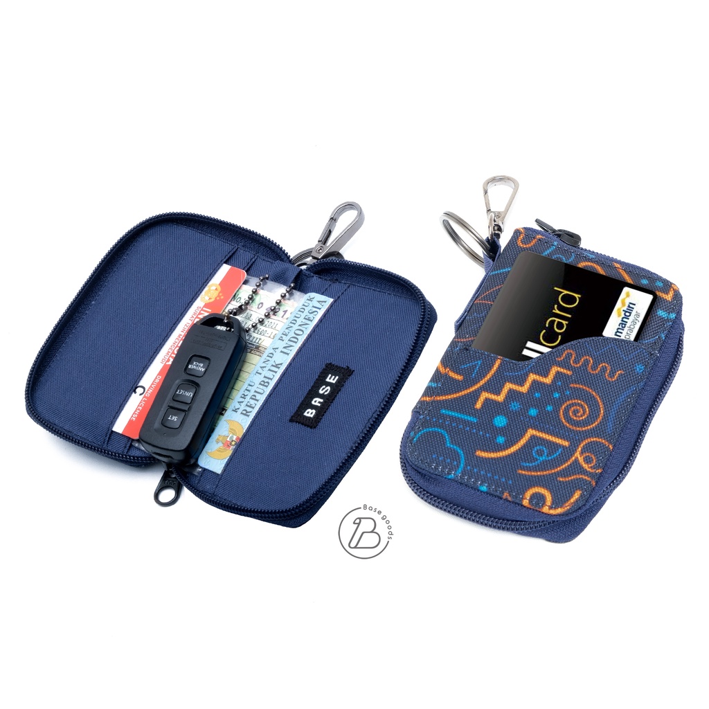 Dompet STNK Motor Mobil Kartu SIM eToll Gantungan Kunci Keyless Smartkey - BDSS105