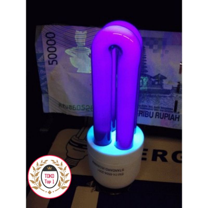 Lampu plc UV money lampu uang dengan kapasitas 11w /13w/15w/18/20watt fitting E27