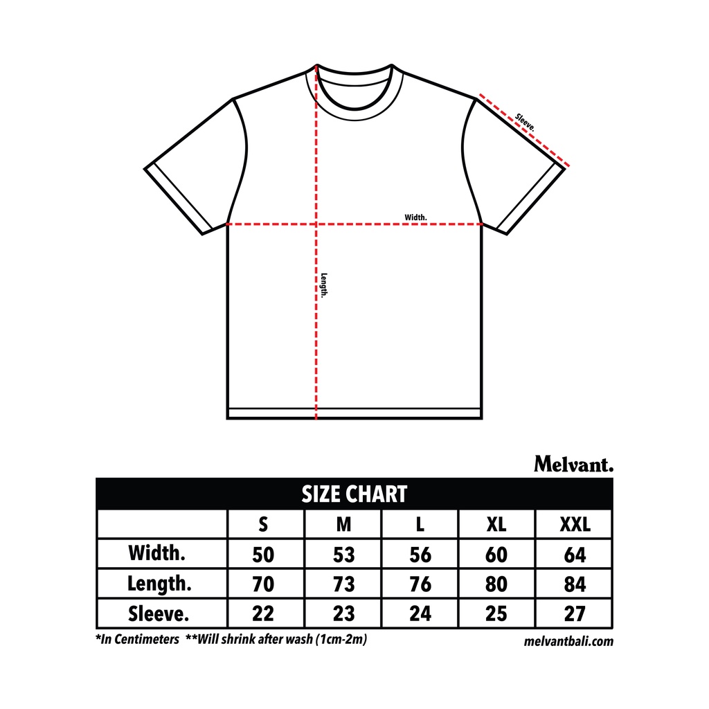 MTS SNUB WHITE - MELVANT TSHIRT