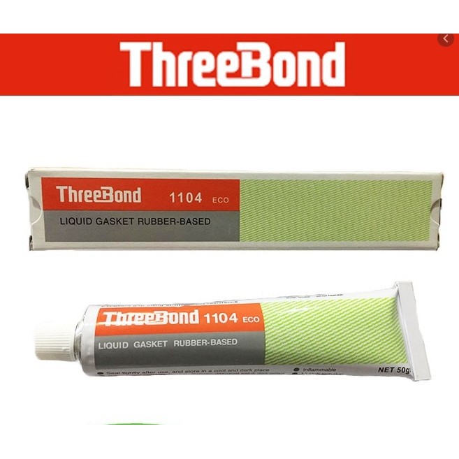 THREEBOND 1104 Lem Paking Putih Liquid Gasket Rubber Isi 50gr