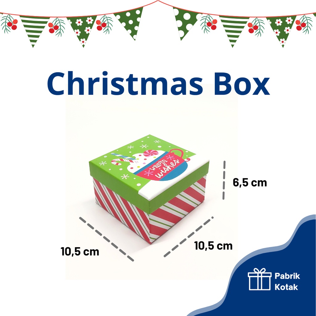 

Kotak Kado - Kado Natal - Christmas Box - Warm Wishes Mug - 10,5 x 10,5 x 6,5