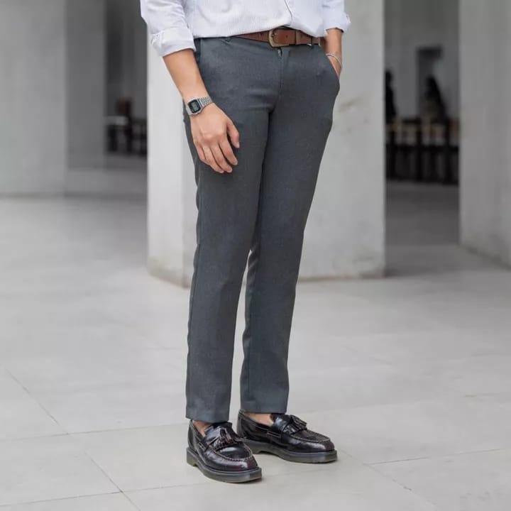 Celana Kantor Formal Pria Slimfit Celana Bahan Pria Formal Kasual Size 27 Sampai 38