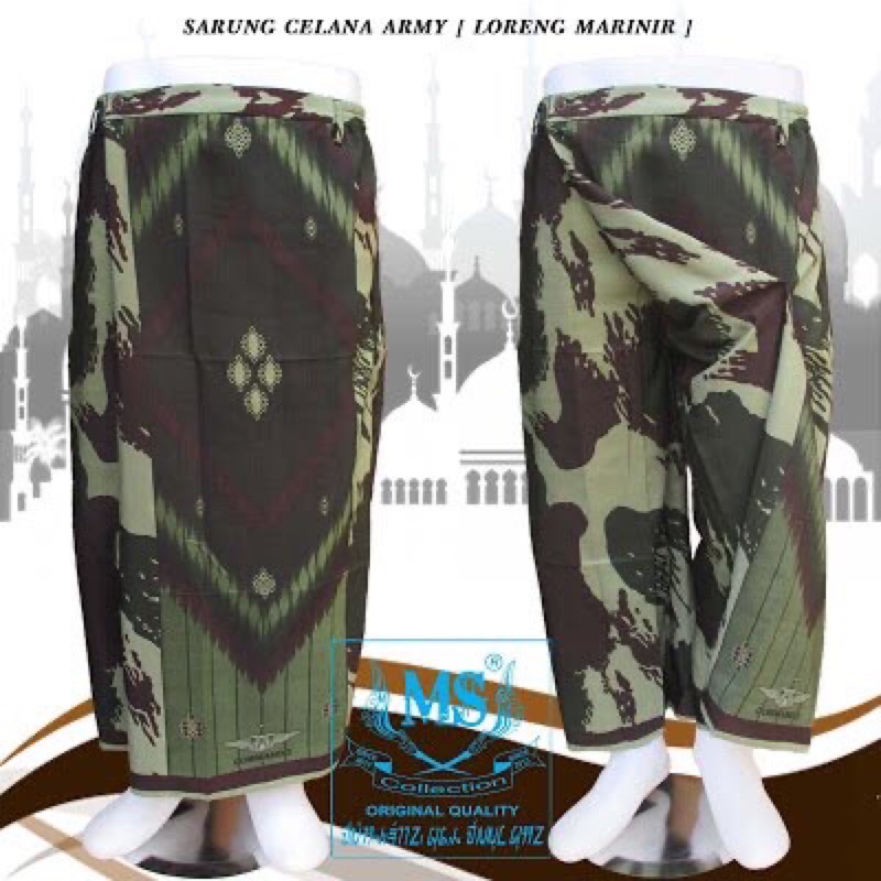 SARUNG CELANA ARMY [ LORENG MARINIR ]