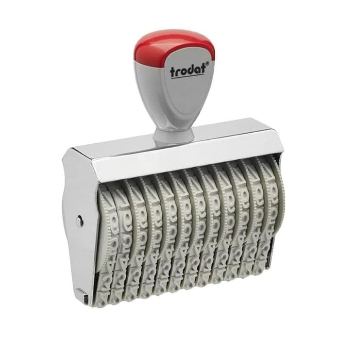 

TRODAT STEMPEL ANGKA 12 DIGIT 15312 / 15412 / 15512 / 15912