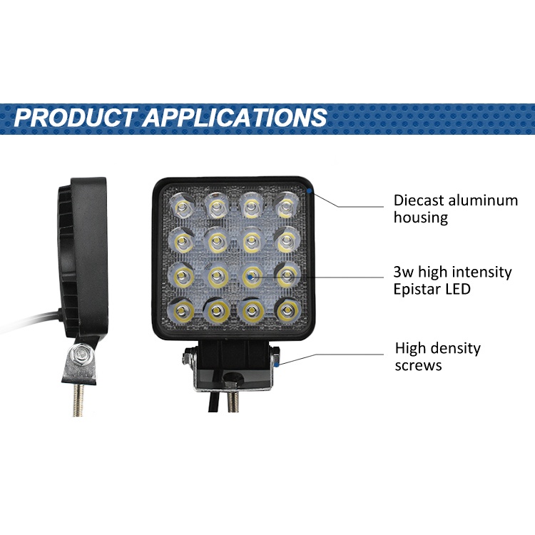 lampu  sorot tembak LED 4 inch