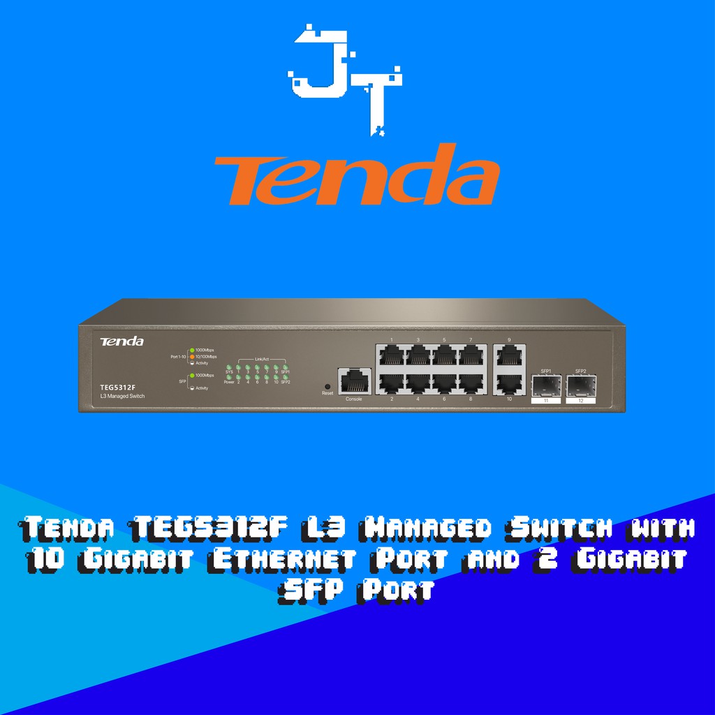 Tenda TEG5312F L3 Manageable Switch