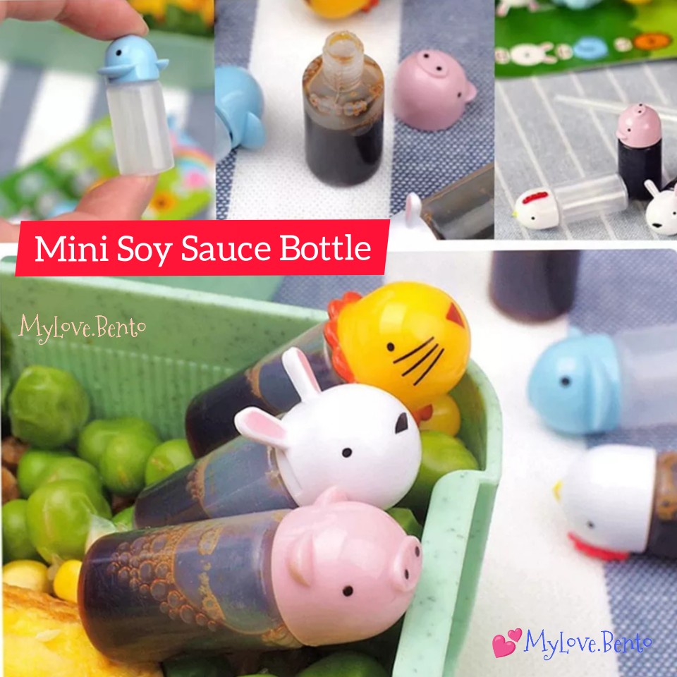 Wadah Sauce Tempat Kecap Wadah Saos MINI SOY SAUCE BOTOL BENTO Tools