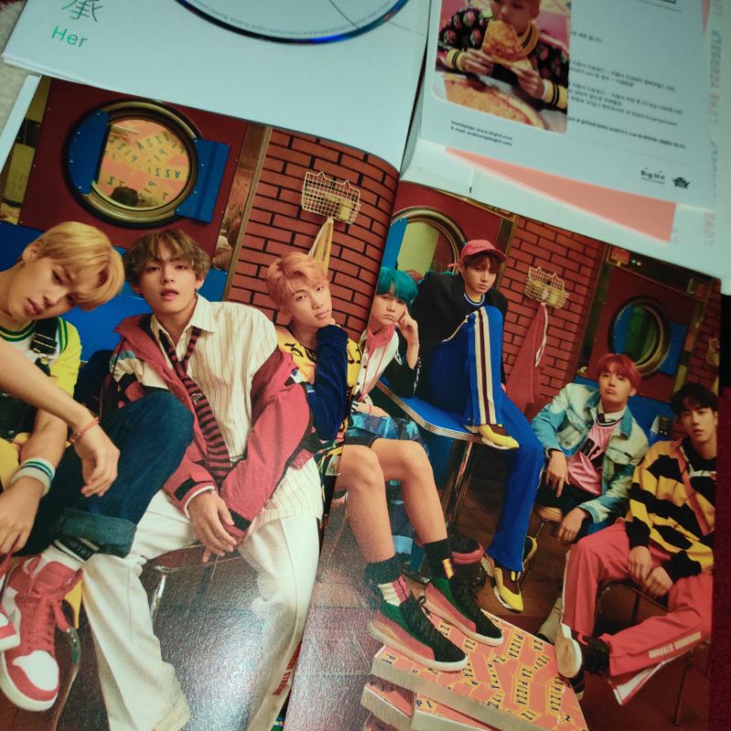 [ PRELOVED ] ALBUM BTS LOVE YOURSELF HER VERSI E FULLSET