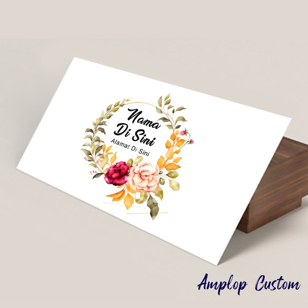 

Amplop kondangan custom isi 100