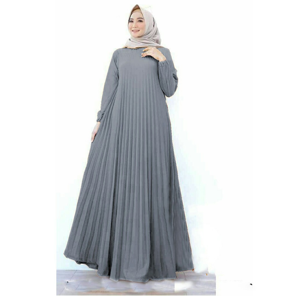 MAXI CATRICE JUMBO / MAXI DRESS PLISKET SIZE XXL SALEE !!!