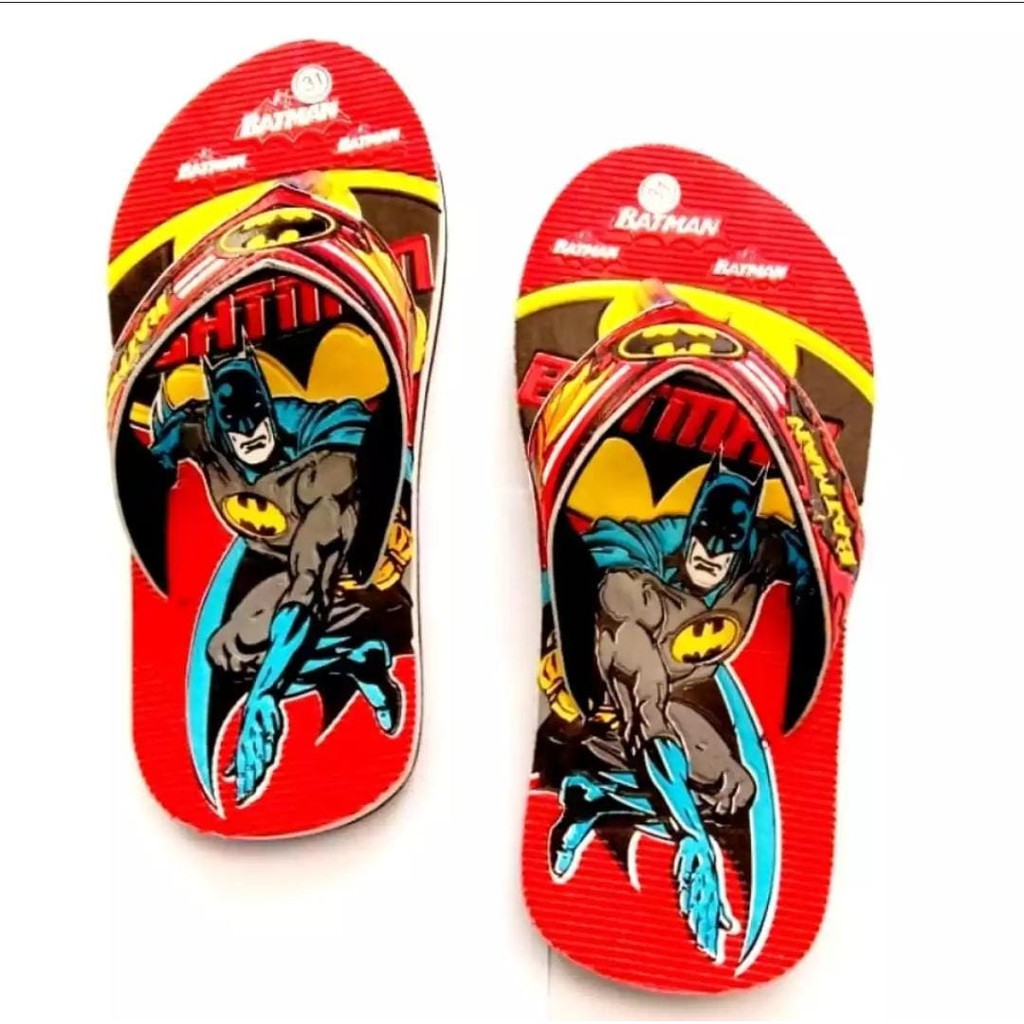 Sandal anak anak sandal anak laki laki sandal anak batman sendal jepit anak sendal anak sendal batman