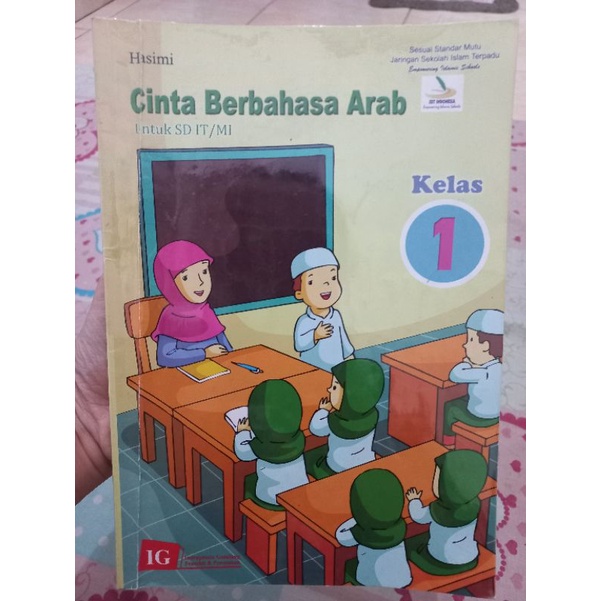 Preloved Buku Bahasa Arab Kelas 1 SD MI cinta berbahasa arab indraprasta gemilang