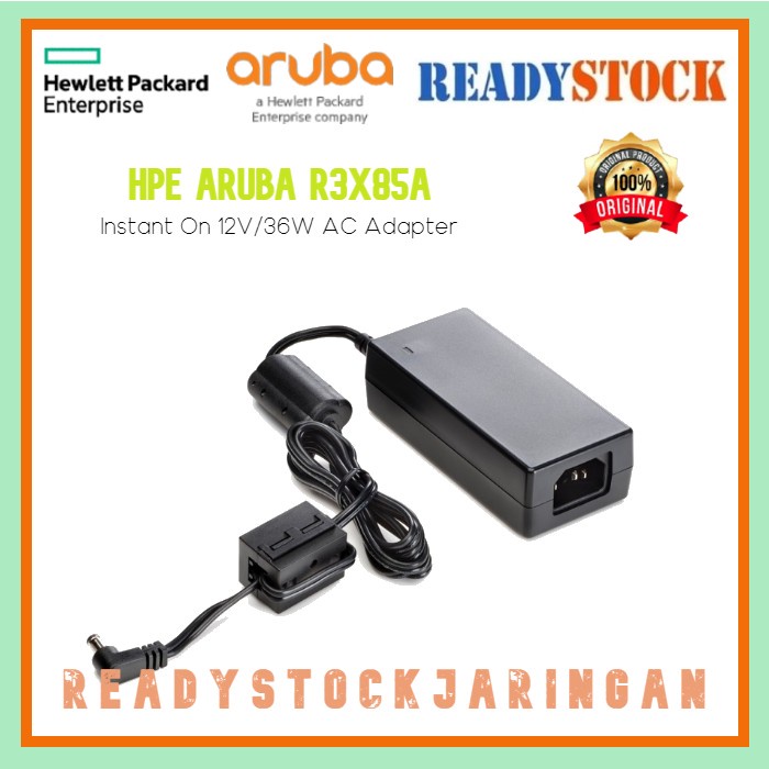 HPE Aruba R3X85A Instant On 12V/36W AC Adapter