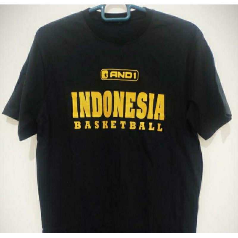 KAOS TSHIRT BAJU INDONESIA BASKETBALL AND1