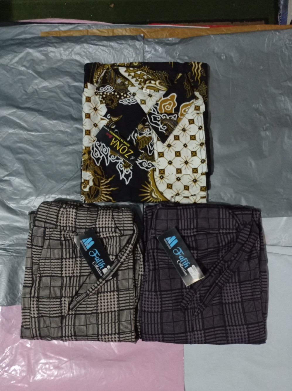 Trolistore Grosir Kemeja Batik Pria Cowok Lengan Panjang Kj Kjp