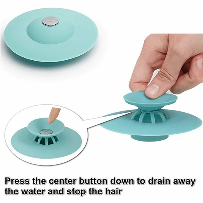 Jual FS921 Penutup saluran air silicone/Bathtub drain sink water