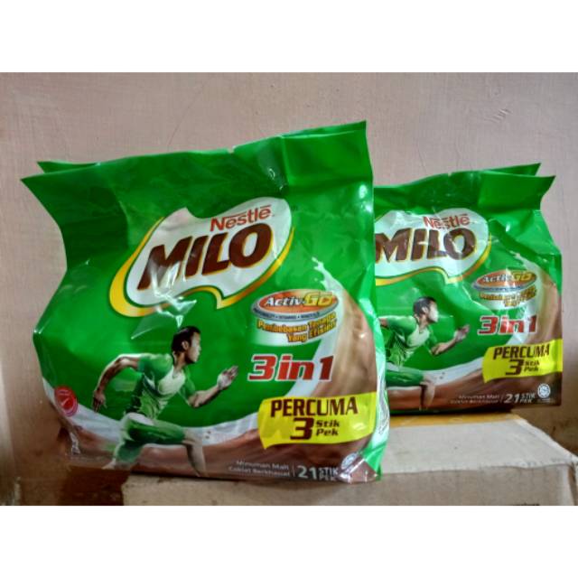 

Milo sachet 3in1