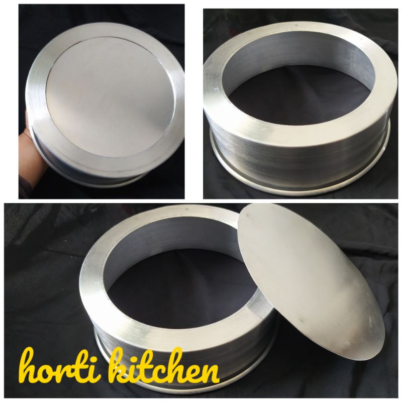 loyang bulat bongkar pasang 18 20 22 24 26 cm / loyang bulat bongkar pasang tinggi 7 cm / loyang bul