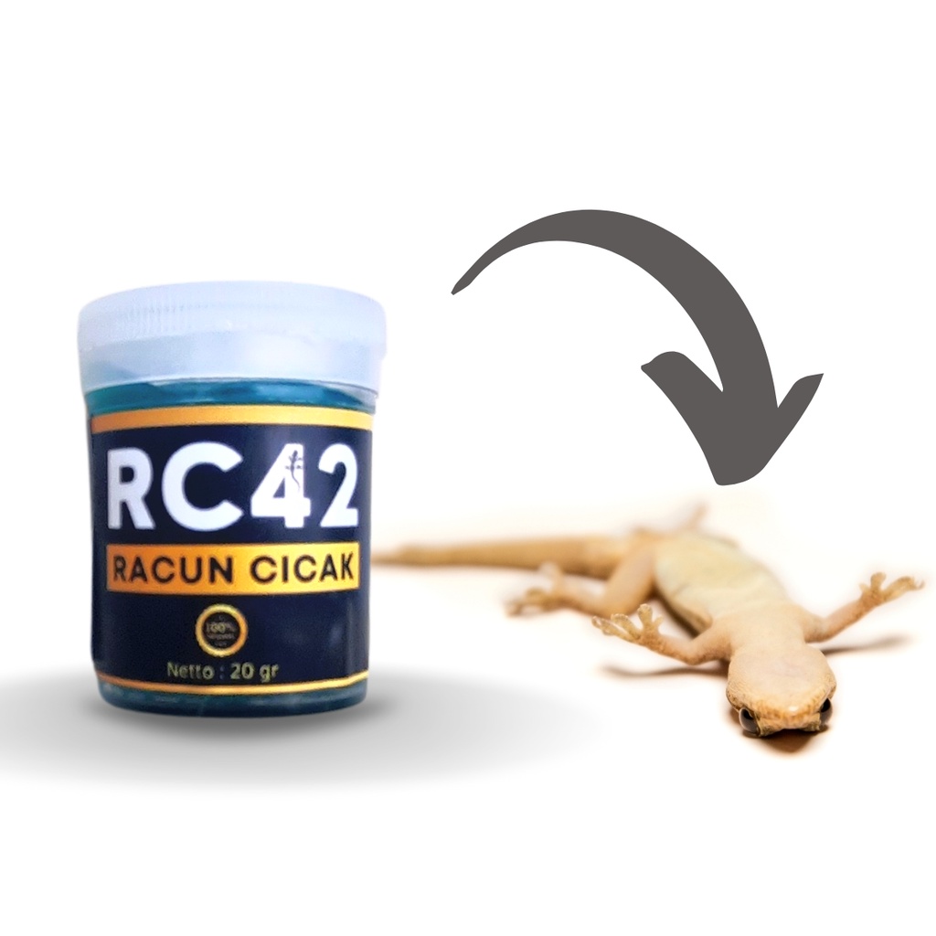 RC42 - RACUN CICAK KECOA dan TOKEK PALING AMPUH Formula Herbal Alami