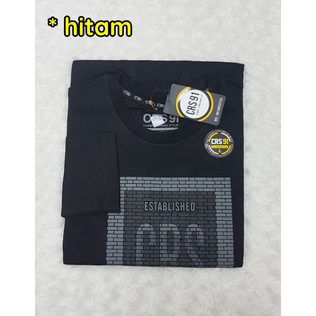 Kaos CRS Oblong Lengan Panjang M/L/XL/XXL