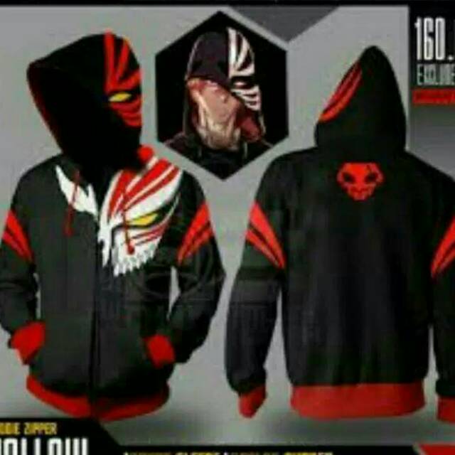 jaket anime bleach ichigo hollow