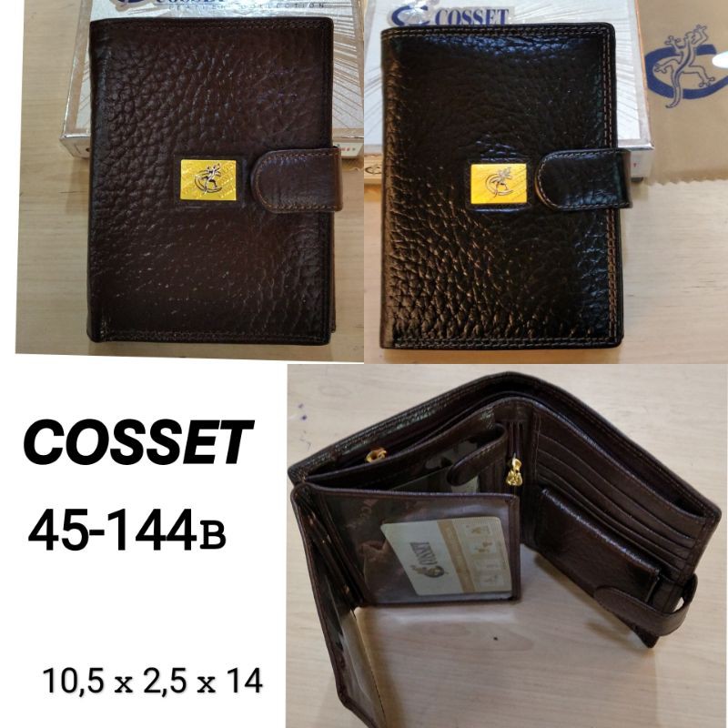 Kulit COSSET Dompet Kulit COSSET 3/4 Berdiri