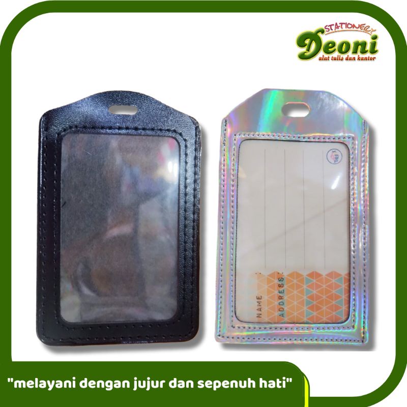 

Id Card Holder Kulit / Name Tag Kulit / Gantungan Kartu Nama 221