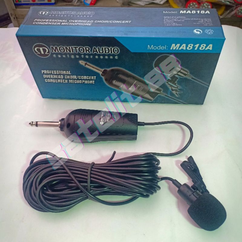 MICROPHONE JEPIT CONDENSER MONITOR AUDIO MA818A