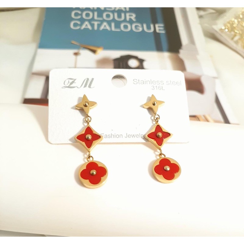 Anting titanium lv kode bcx