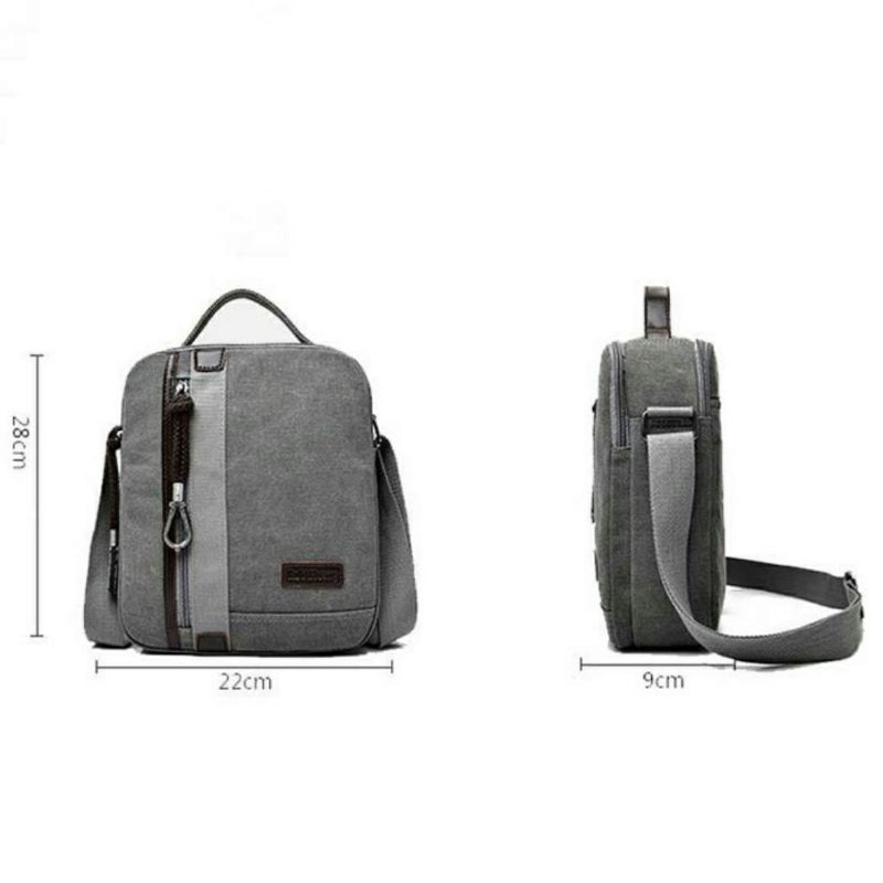 Tas Selempang Pria TP20 Sling Bag Murah Impor  Shoulder Bag  Kanvas