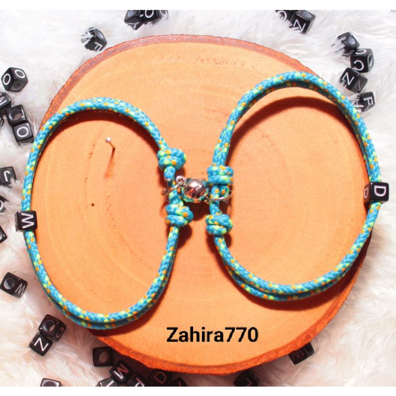 2 pcs GELANG MAGNET TALI PRUSIK TOSCA (buy 10 get 1 free gelang polos)