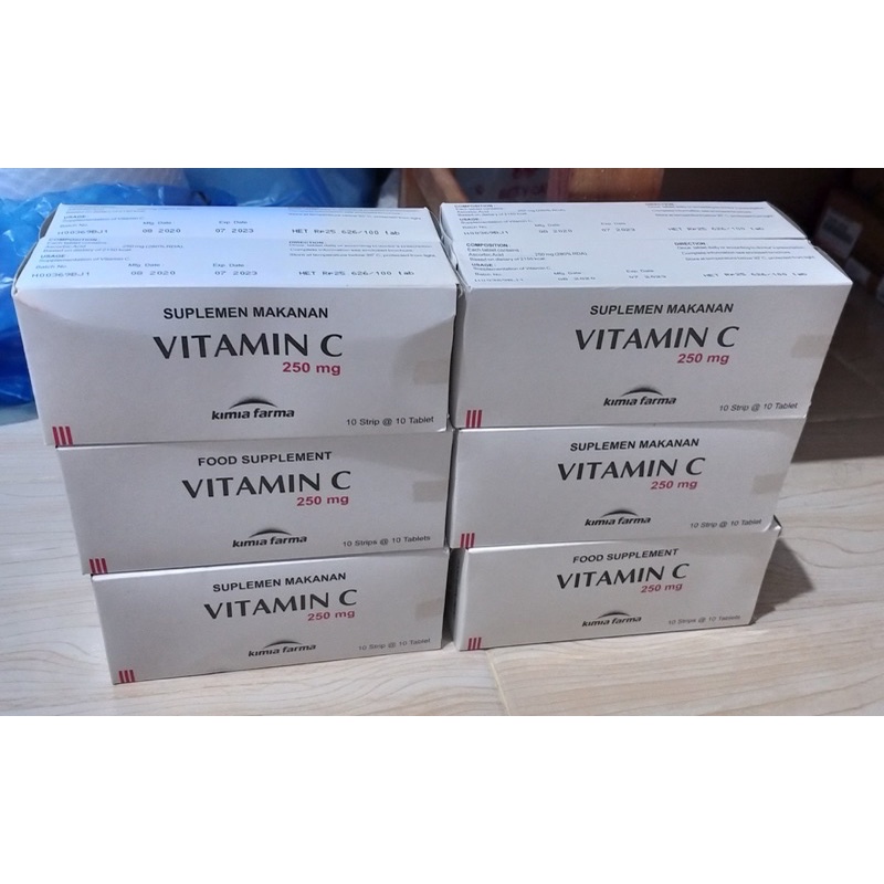 KIMIA FARMA Vitamin C 250mg Suplemen Makanan
