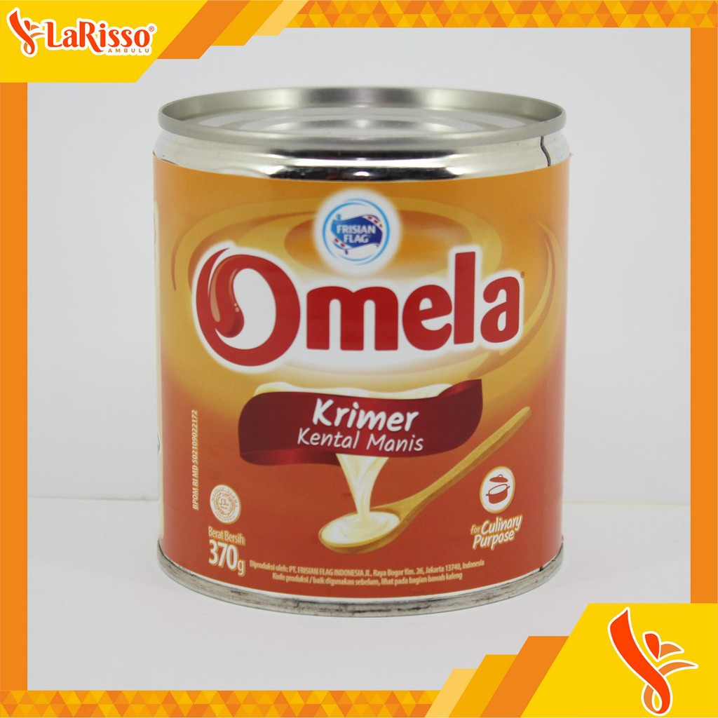 

OMELA BY FRISIAN FLAG KRIMER KENTAL MANIS 370GR KALENG