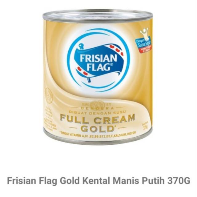 

Frisian Flag Gold Kental Manis Putih 370G