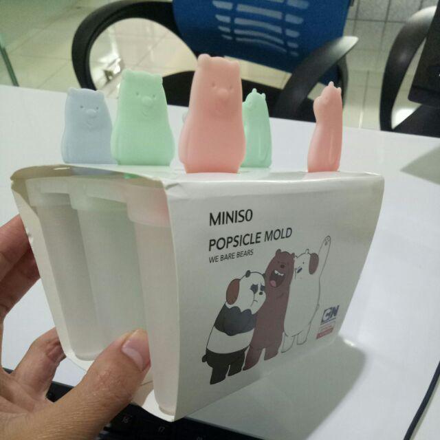 Miniso Cetakan Es Popsicle Ice Cream Mold Rabbit