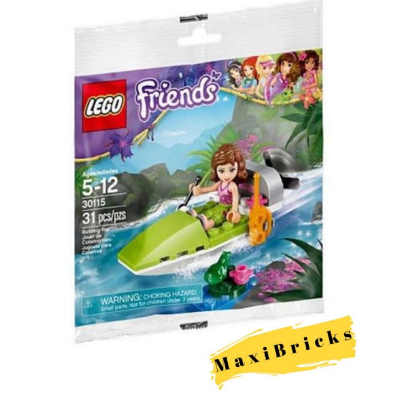 LEGO Polybag Friends 30115 Jungle Boat
