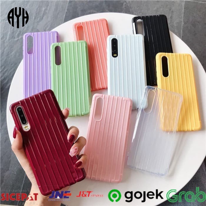 AYH Soft Case Oppo A15 / A15s / A35 Luggage Koper Travel Casing Softcase