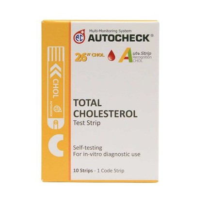 Autocheck Strip Kolesterol / Cholesterol Strip