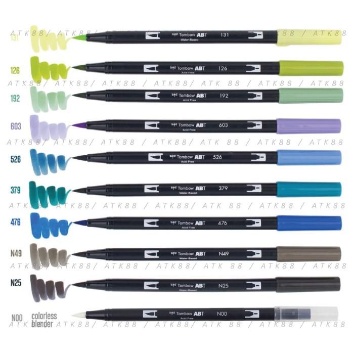

Tombow Dual Brush Pen Set 10 - Landscape Palette