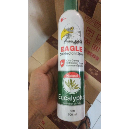 CAPLANG EAGLE EUCALYPTUS SPRAY 500 ML ( CAIRAN DISINFECTANT SPRAY )
