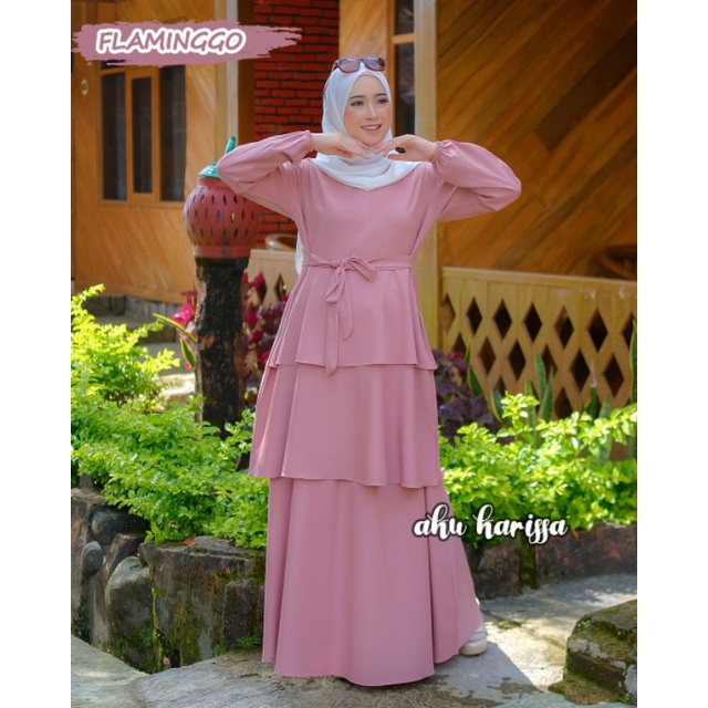 SETELAN ROK ORY AKU KARISSA ONE SET ROK ITYCREPE TERBARU