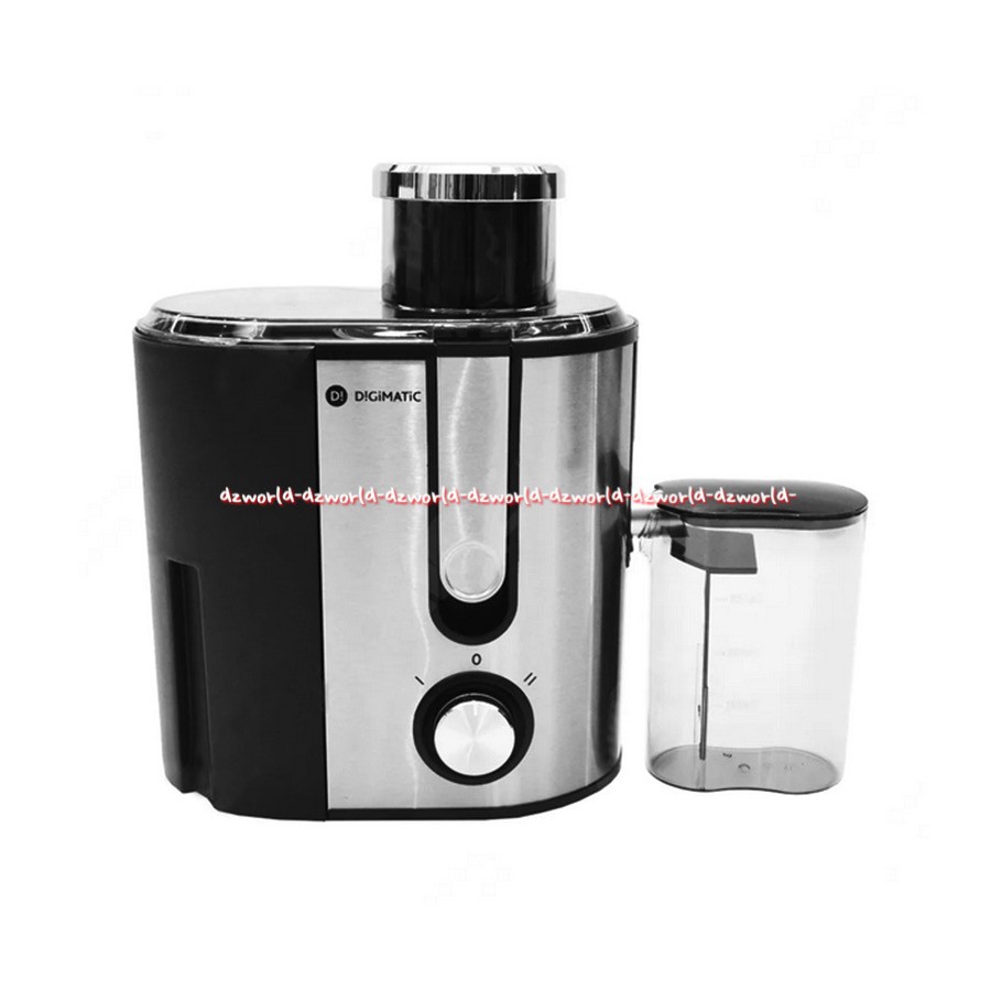 Digimatic Juice Extractor Silver Black Alat Pembuat Jus 350ml