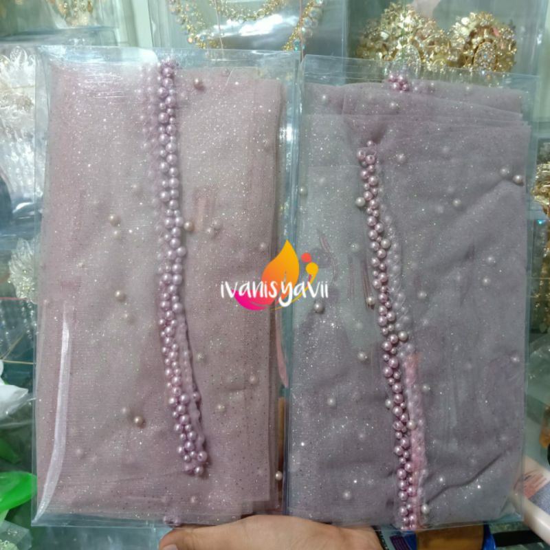 JILBAB VEIL MUTIARA/ JILBAB VEIL GLITER