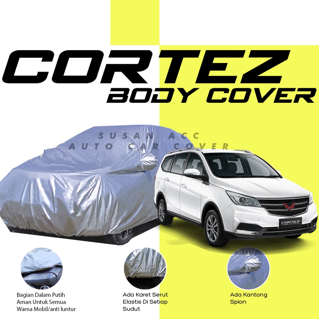 Cover Mobil Putih / Sarung Mobil Wuling Cortez / Selimut Wuling Cortez / Cover Mobil Wuling Cortez/wuling almaz/almaz/wuling confero/confero/wuling formo/formo/innova/innova reborn/new innova/kijang innova/fortuner/pajero/avanza/mobilio/xenia/hrv/calya