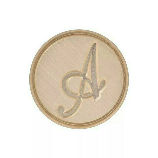 

Seal wax stamp letter POLOS sealing stampel stempel segel lilin