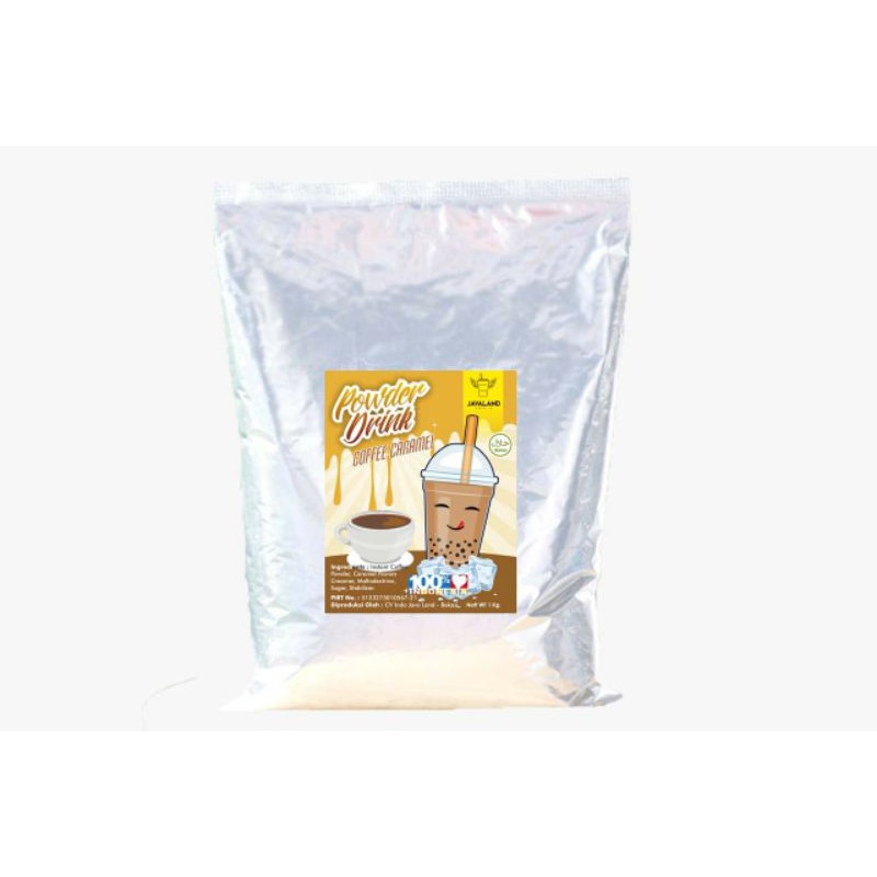 

Bubuk minuman Coffee Caramel 1 kg / Halal dan nikmat Original By Javaland