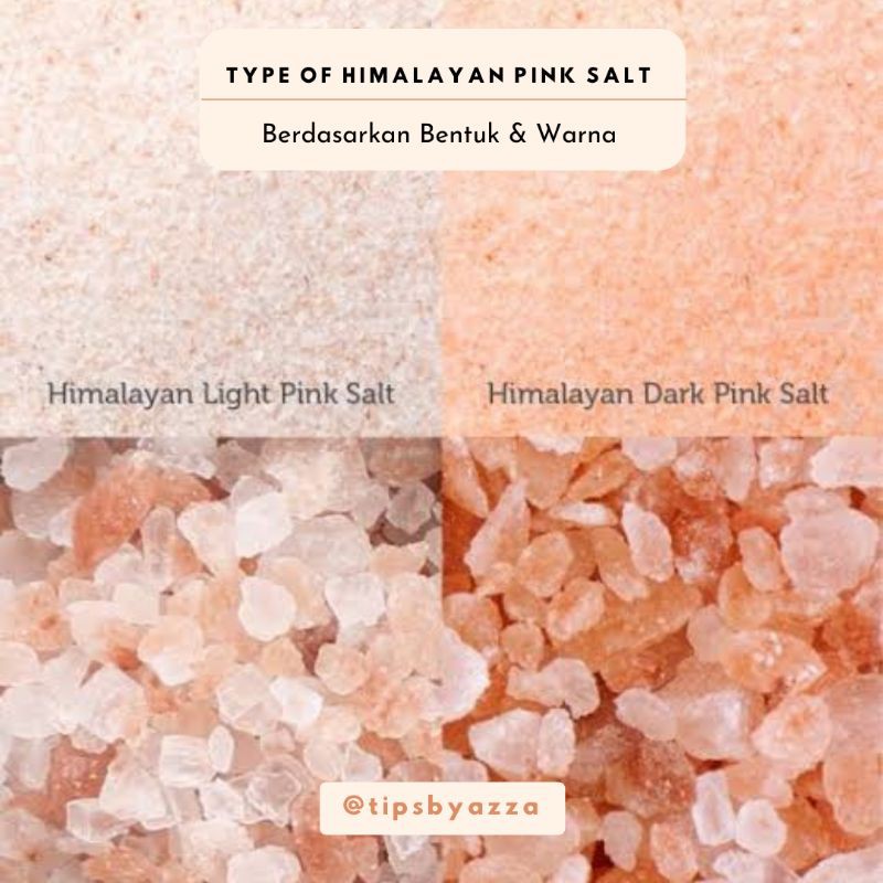 Garam Himalaya 500gr Himalayan Light Pink Salt Halus 500 gram