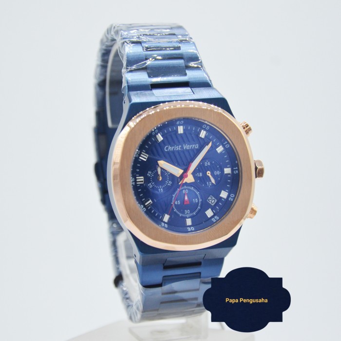 JAM TANGAN WANITA CHRIST VERRA 10458G-1J BLU