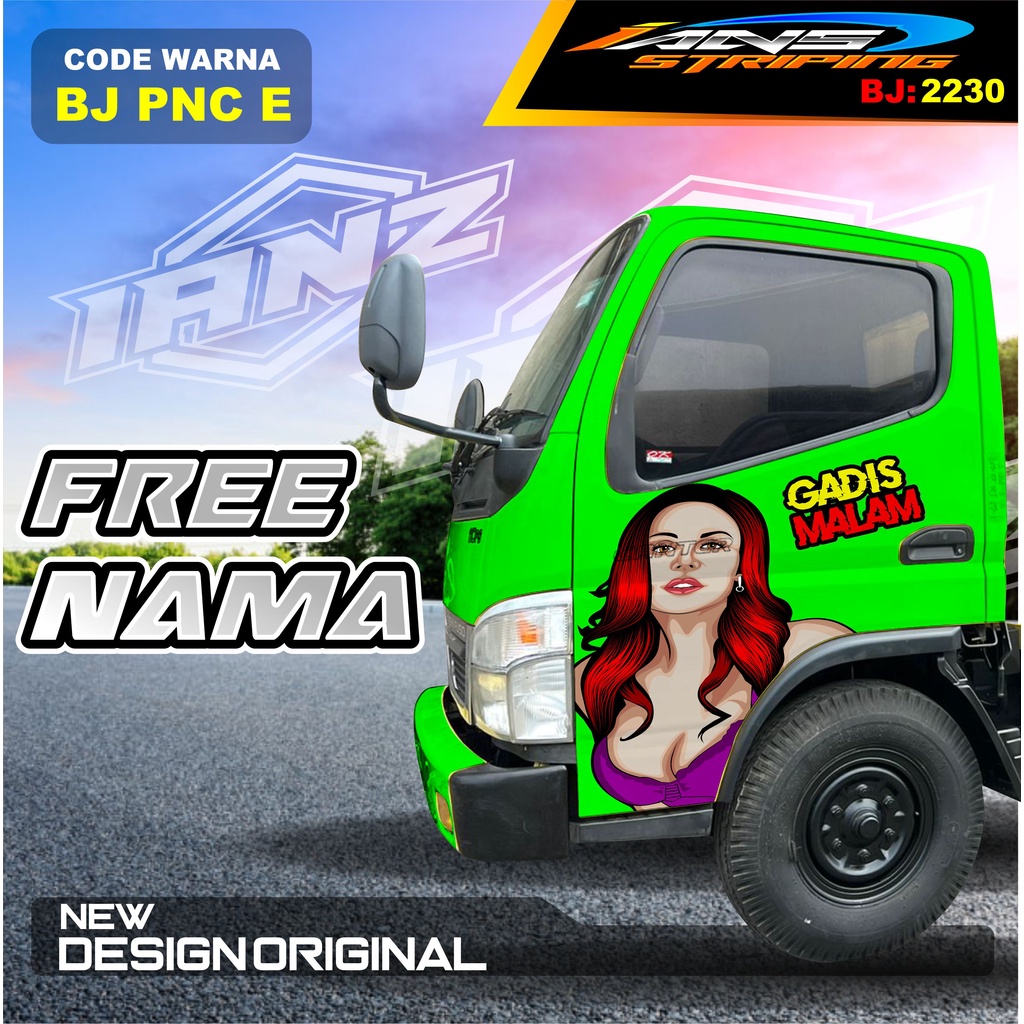 STICKER PINTU TRUK FUSO RAGASA / DECAL PINTU DUMTRUK  / STIKER MOBIL TRUK / STIKER PINTU TRUK KEREN