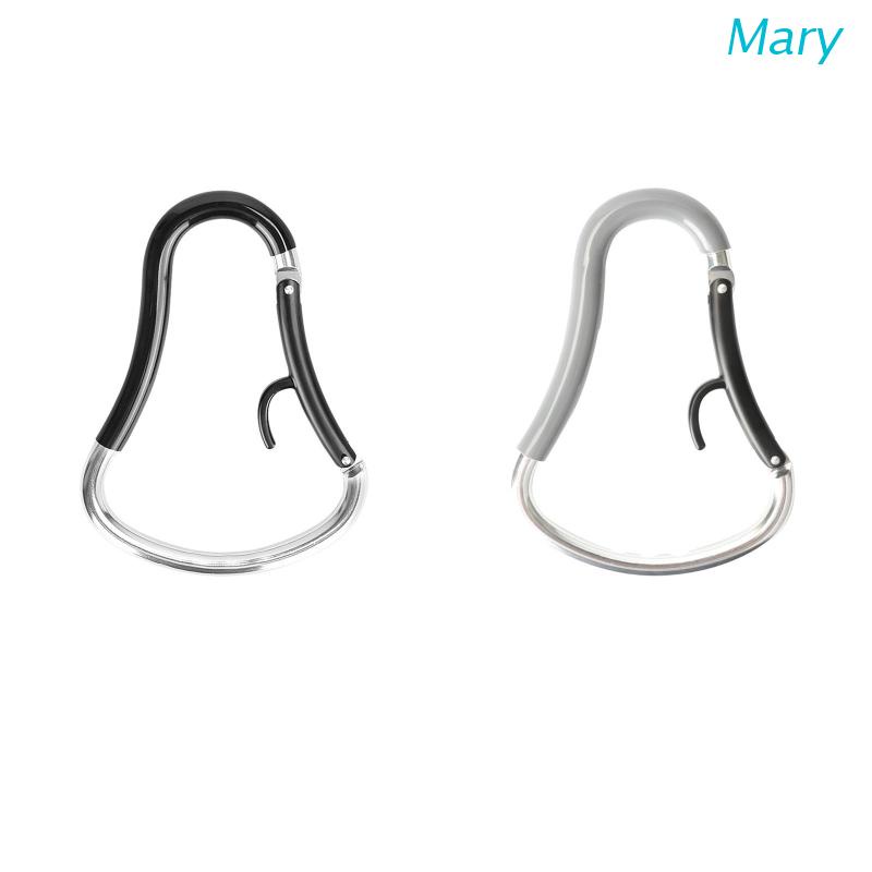 Mary Carabiner Bentuk Labu Bahan Aluminum Alloy Untuk Stroller Bayi